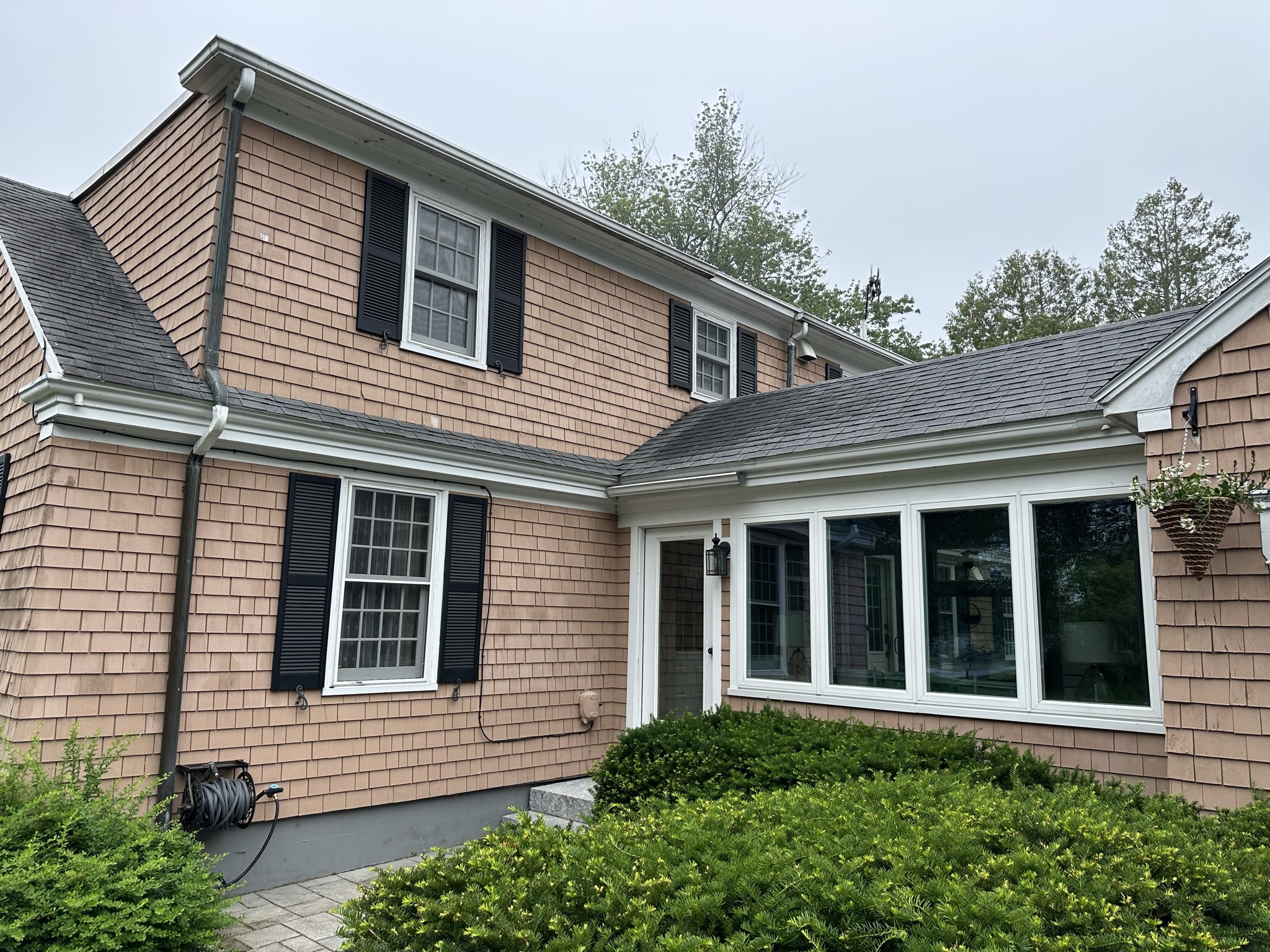 Brown House Exterior Painting