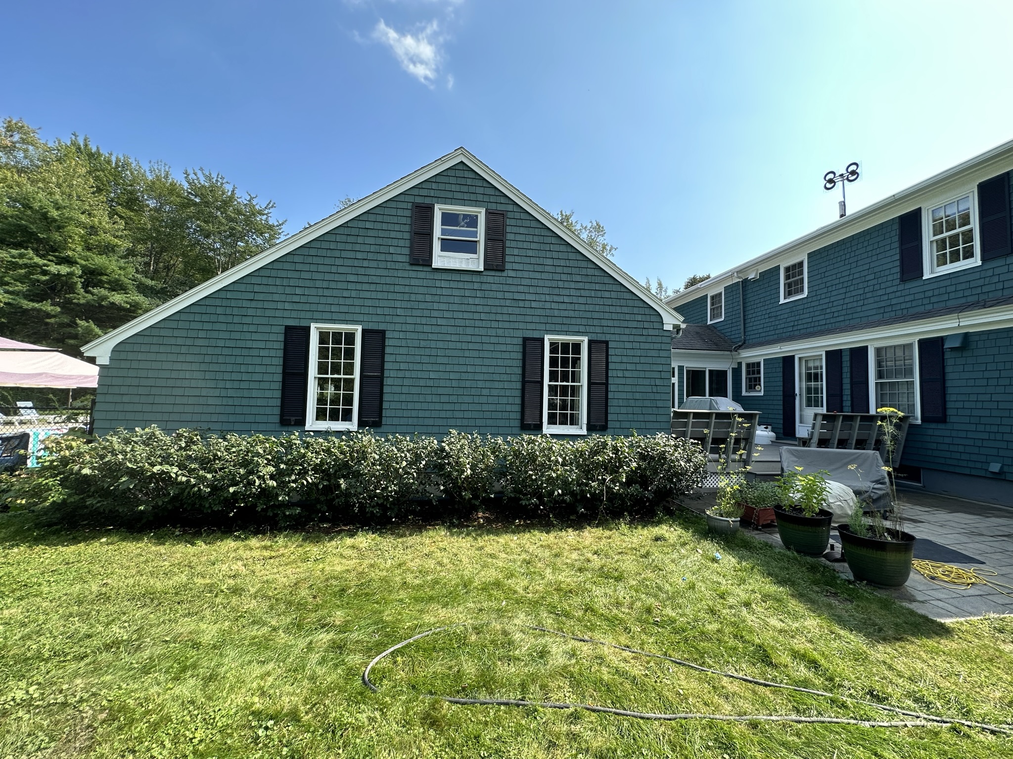 Green House Exterior Painting