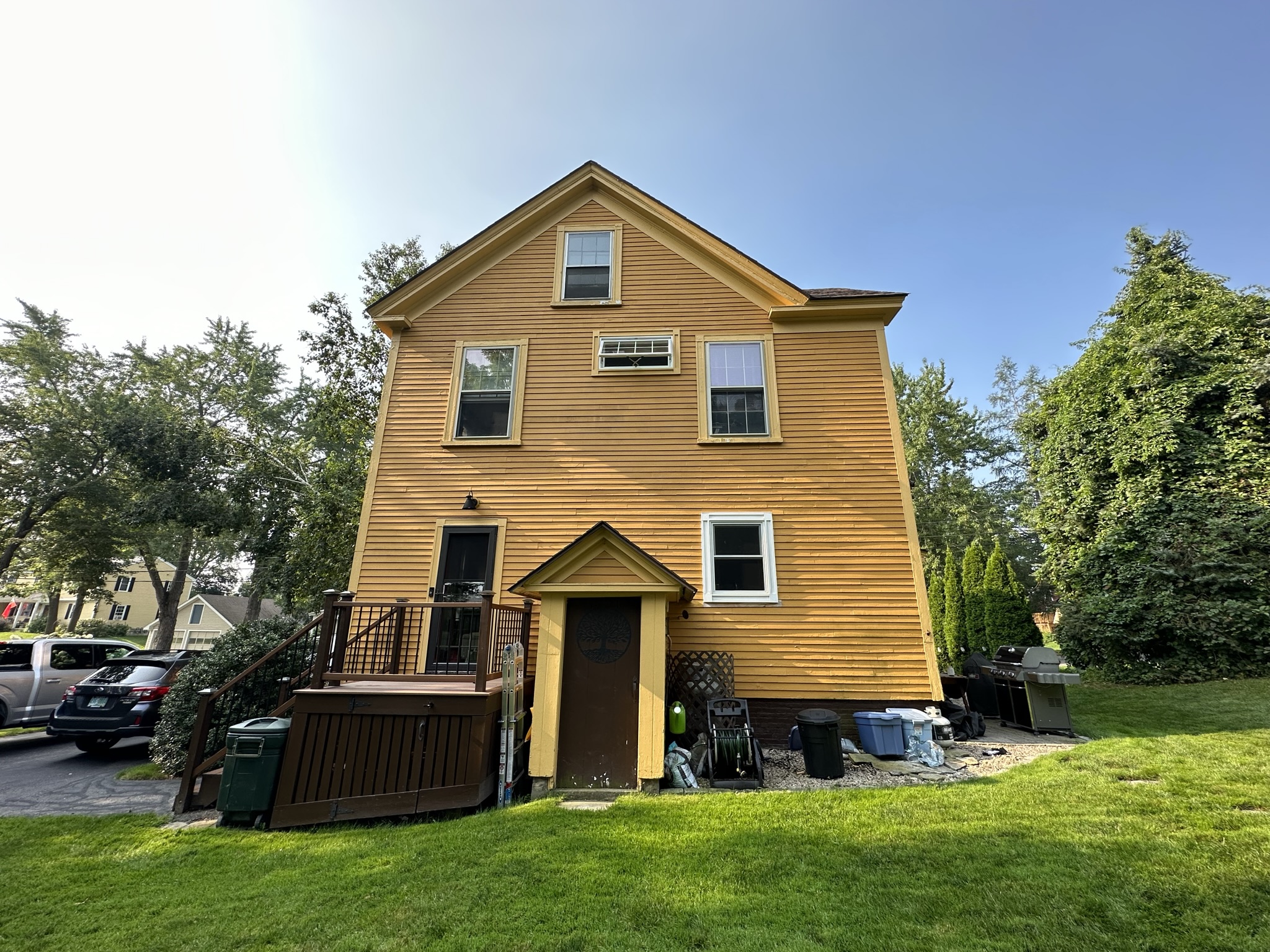 Yellow House Exterior Painting